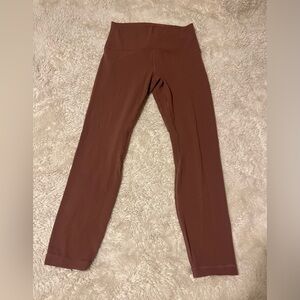 Lululemon Align Pant II 25” Nulu Plumful Size 8